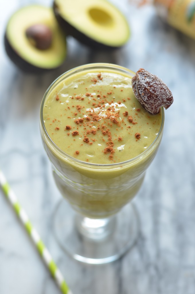 Avocado Horchata Smoothie | coffeeandquinoa.com