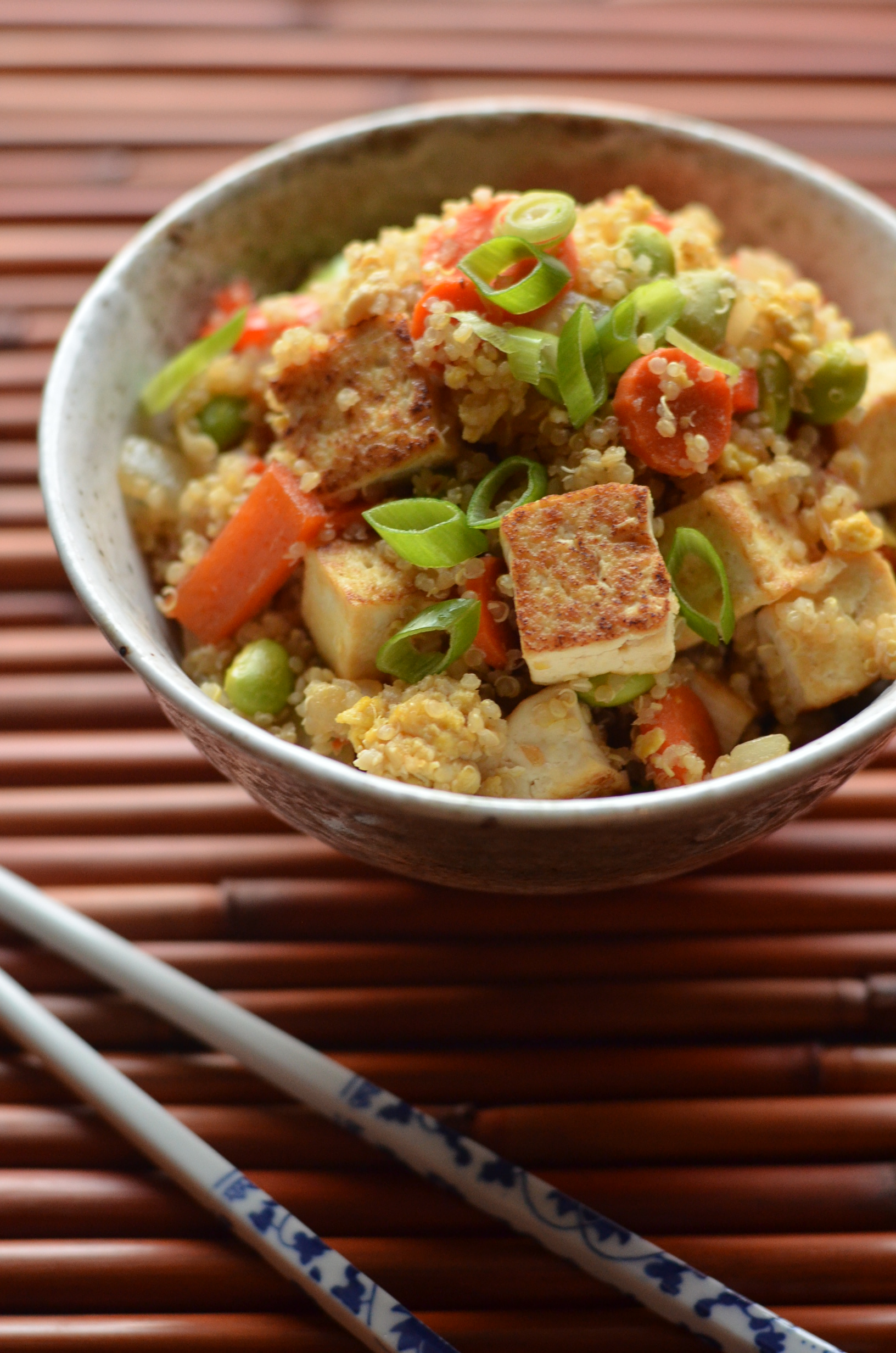 Quinoa Fried Rice with Tofu