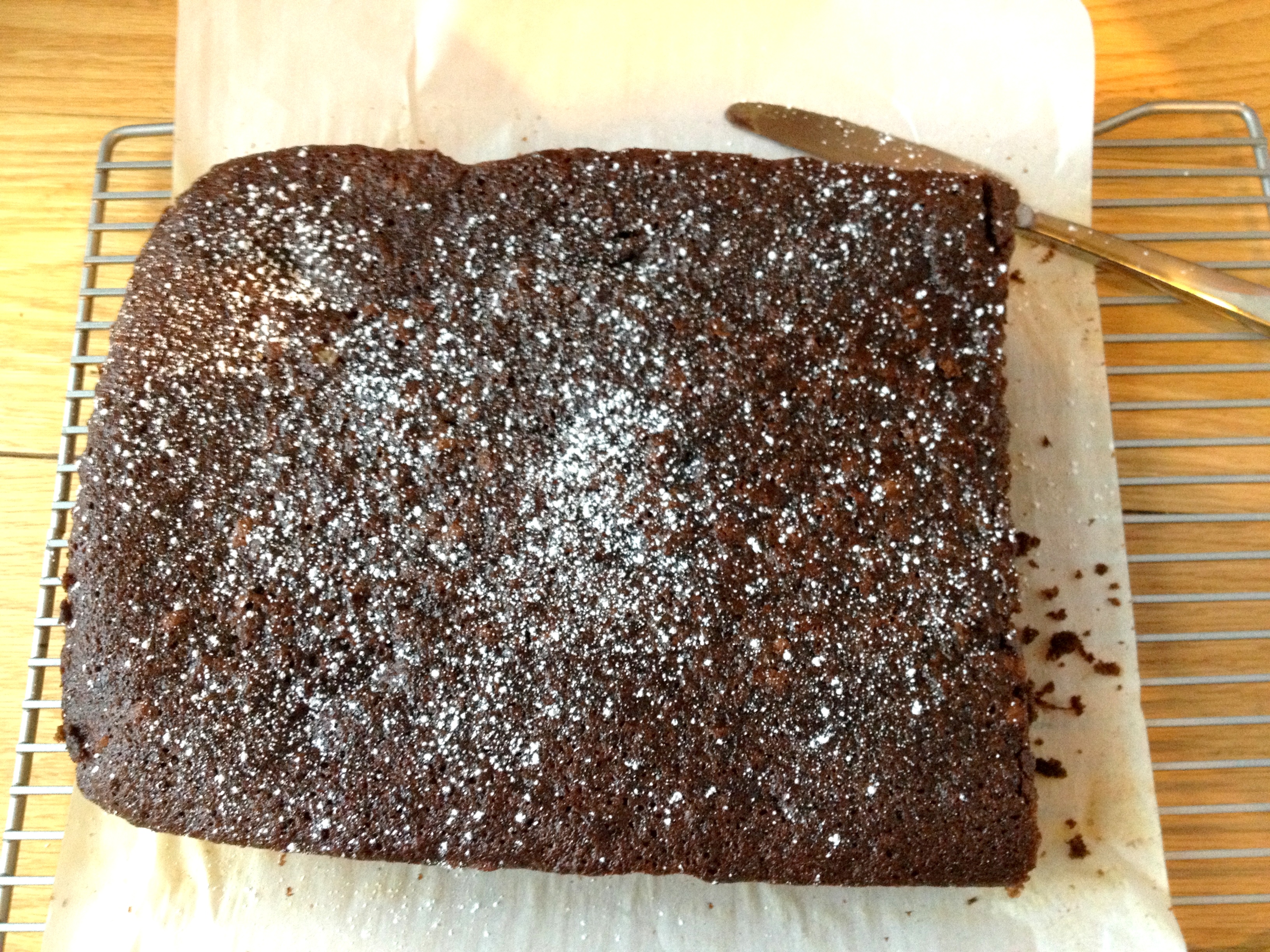 black sticky gingerbread