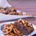 Outrageously Fudgy Pretzel Brownies