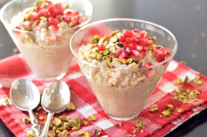 Vanilla Cardamom Quinoa Pudding