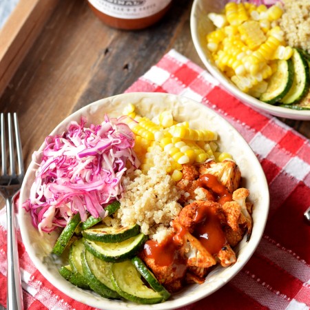 Summer Baked BBQ Bowl | coffeeandquinoa.com