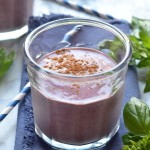 Blackberry Basil Smoothie | coffeeandquinoa.com